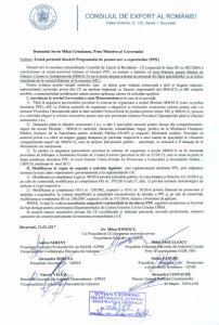 Programul de promovare a exporturilor, din nou în pericol