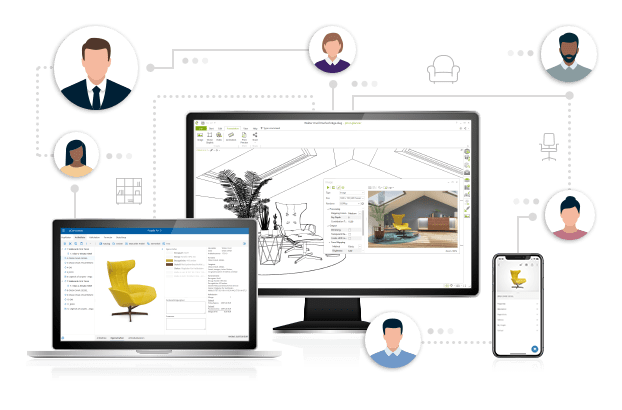 pCon – infrastructura invizibilă care ține unită industria mobilei
